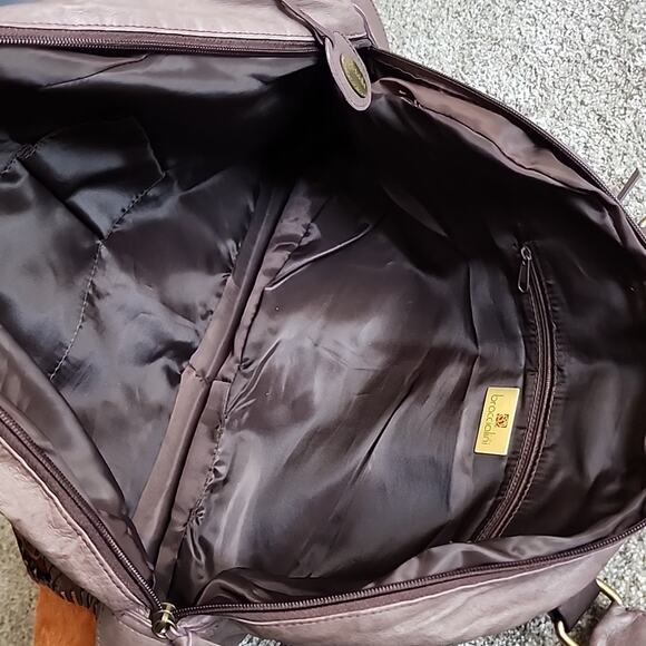 Boho Patchwork Vintage Braccialini Bag - Picture 5 of 9